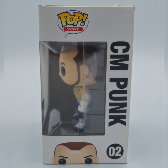 Funko POP! WWE CM Punk #02 Vinyl Figure - Picture 3 of 8